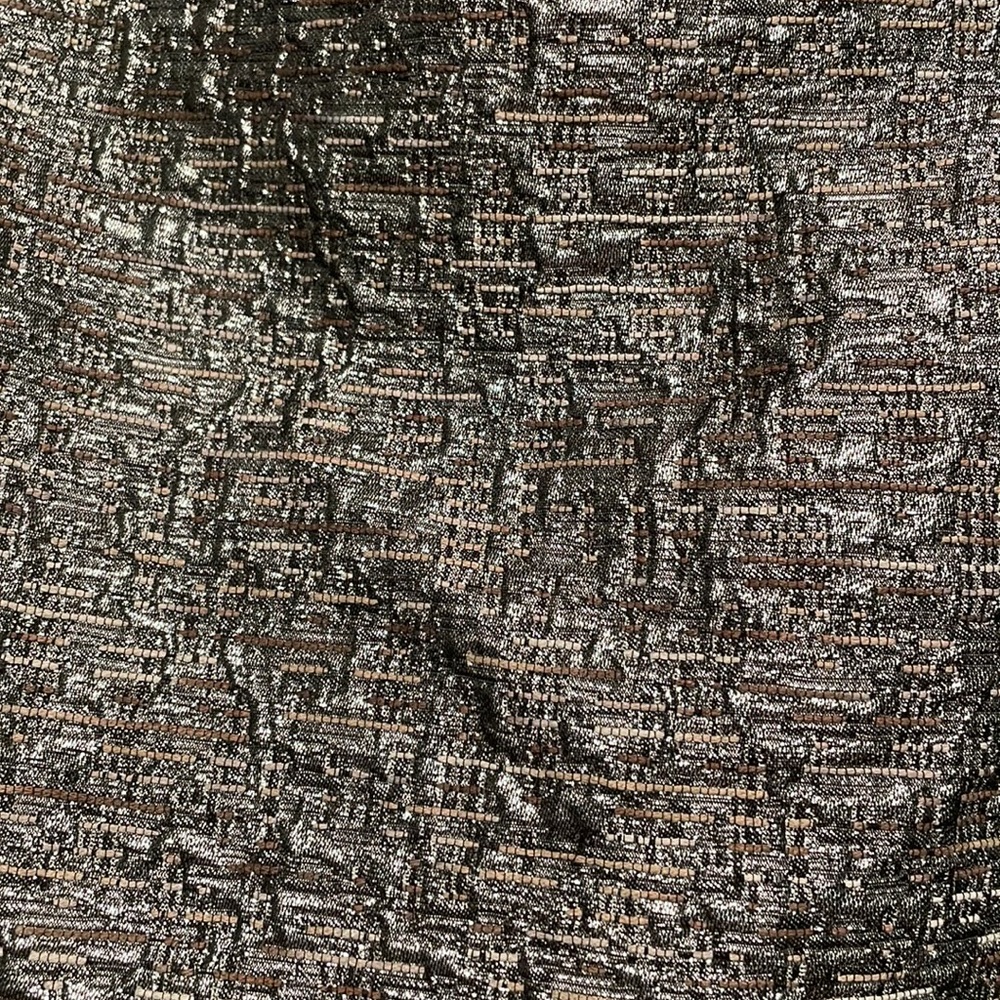 Banana Republic Silver Mini Skirt - Picture 2 of 3